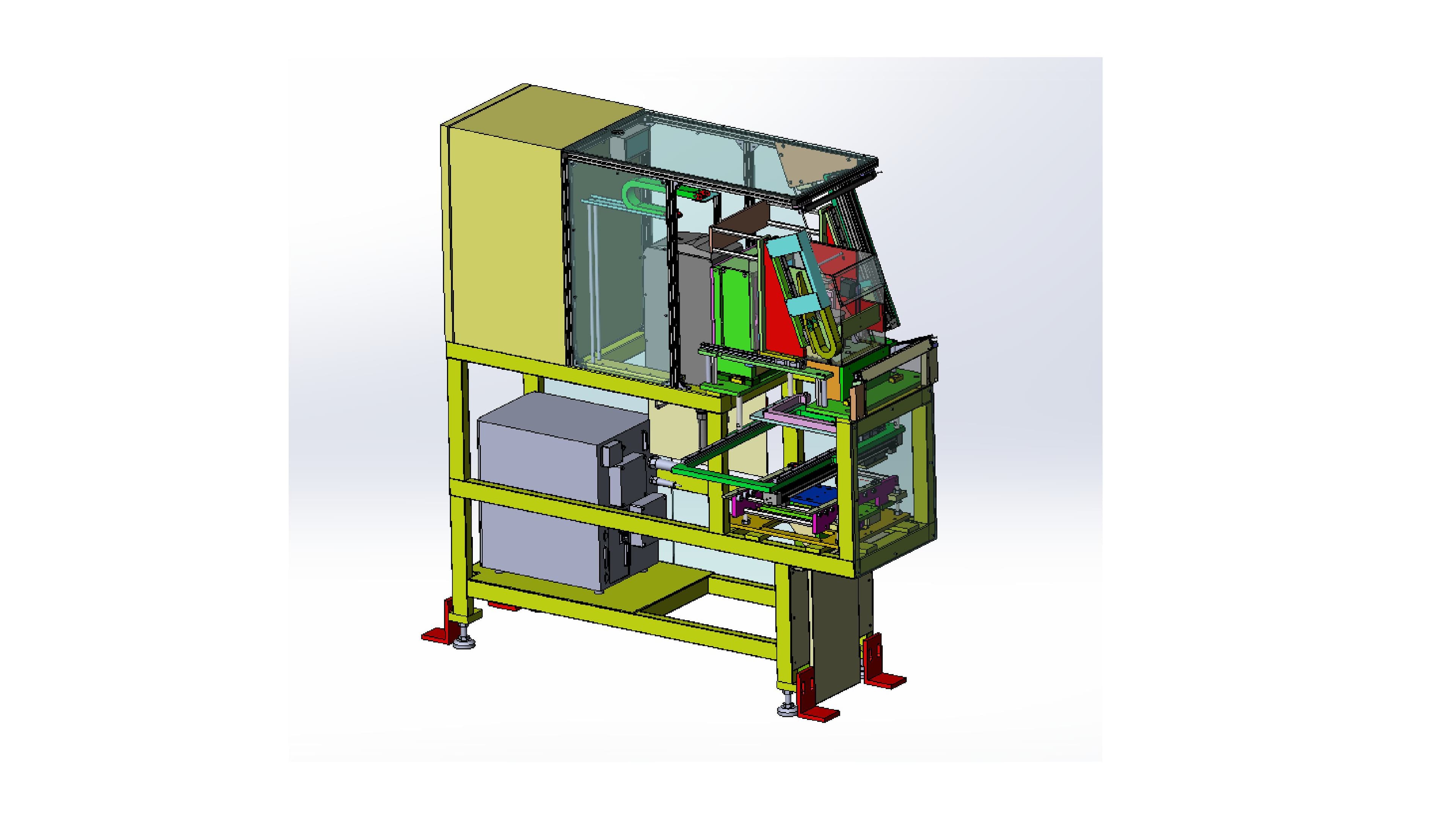 Automated Material Feeding and Sorting System